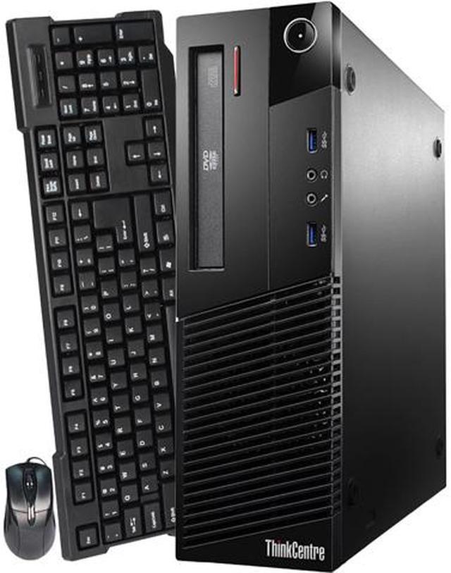 Lenovo Desktop Computer ThinkCentre M83 Intel Core i5 4th Gen 4570  (3.20GHz) 8GB DDR3 120 GB SSD Windows 10 Pro