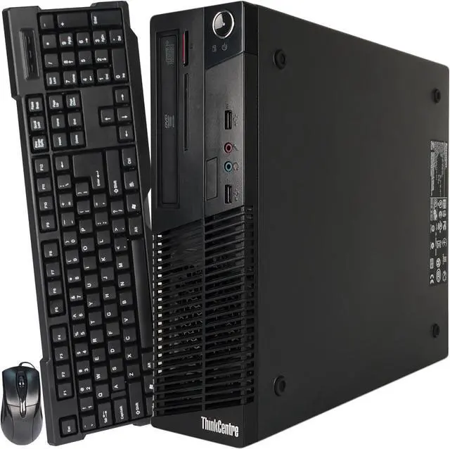 Alt view image 5 of 6 - Refurbished Lenovo ThinkCentre M73 Slim/Small Form Factor Intel Core i5 4570 3.20 GHz / 8 GB DDR3 / 240 GB SSD / DVD / WIFI / Windows 10 Pro 64-bit