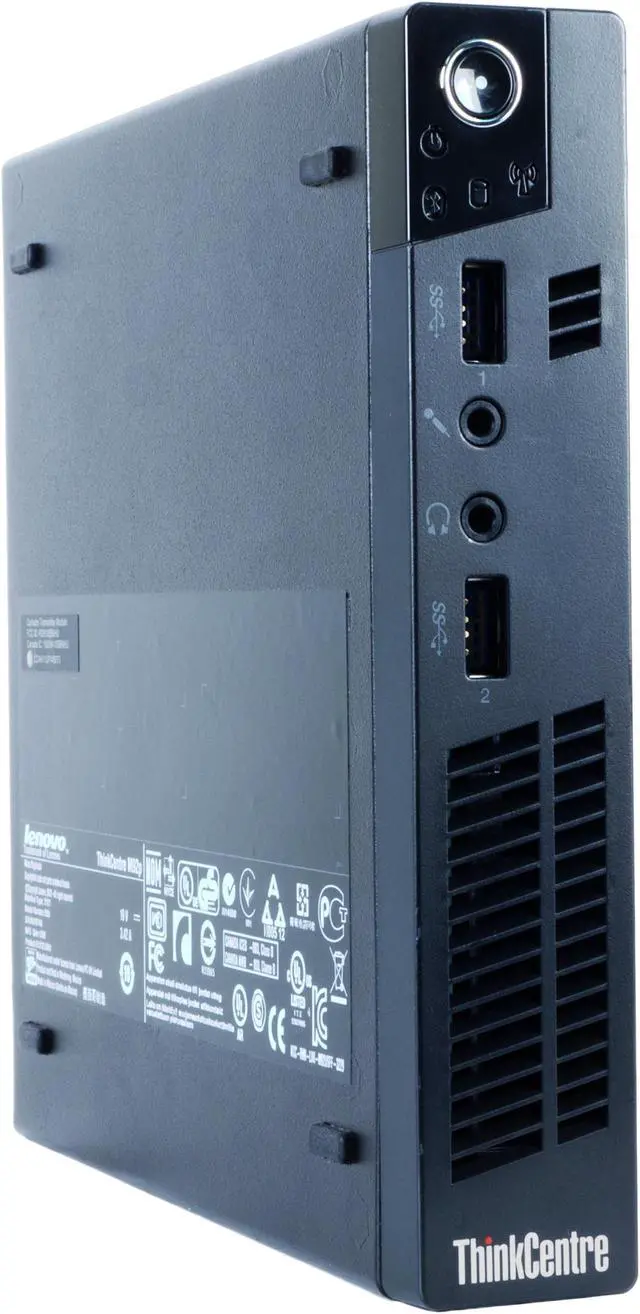 Alt view image 2 of 4 - Lenovo Desktop Computer ThinkCentre M73 Intel Core i3-4130 8GB DDR3 500GB HDD Intel HD Graphics 4400 Windows 10 Pro Multi-Language, English / Spanish