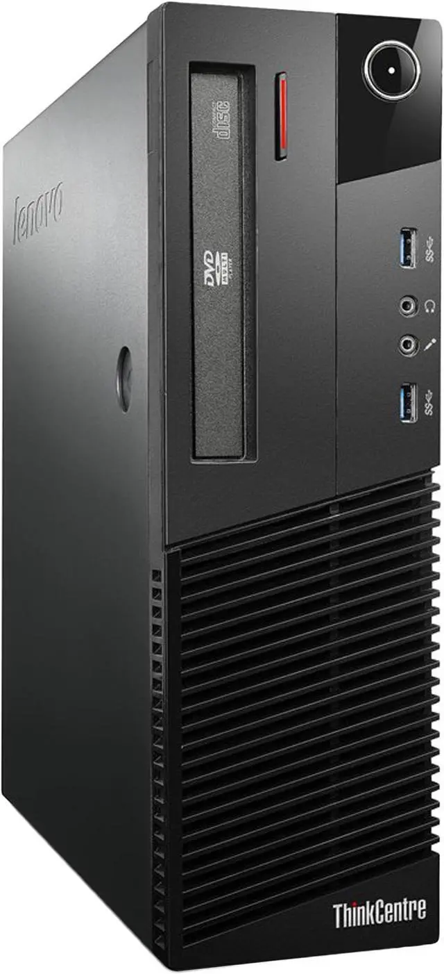Alt view image 2 of 4 - Lenovo Desktop Computer ThinkCentre M93P Intel Core i5-4570 8GB DDR3 240GB SSD Intel HD Graphics 4600 Windows 10 Pro