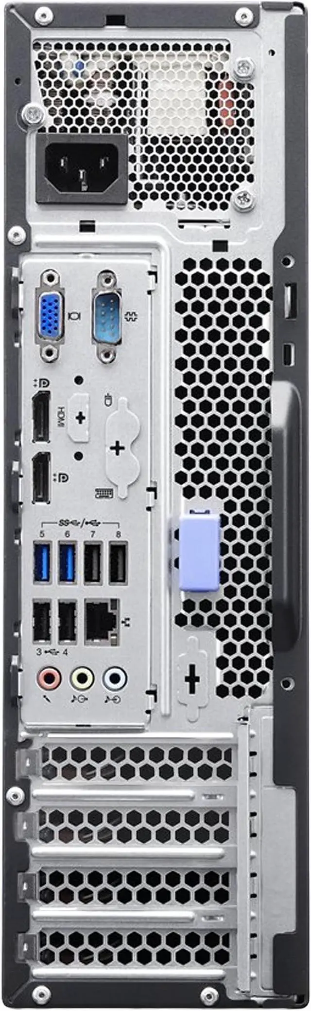 Alt view image 4 of 4 - Lenovo Desktop Computer ThinkCentre M93P Intel Core i5-4570 8GB DDR3 240GB SSD Intel HD Graphics 4600 Windows 10 Pro