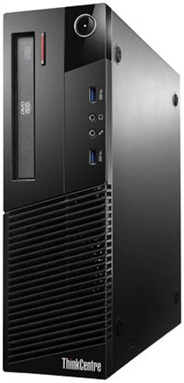 Alt view image 2 of 4 - Lenovo Grade A ThinkCentre M93P SFF, Intel Core i5-4570 3.20 GHz up to 3.60 GHz, 8 GB DDR3, 240 GB SSD + 500 GB HDD, DVD-ROM, USB WIFI Adapter, Windows 10 Pro 64-bit