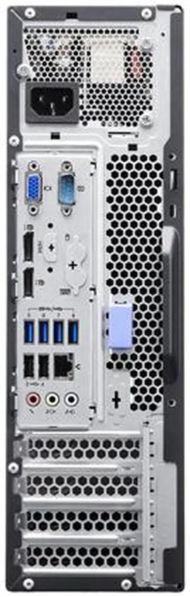 Alt view image 3 of 4 - Lenovo Grade A ThinkCentre M93P SFF, Intel Core i5-4570 3.20 GHz up to 3.60 GHz, 8 GB DDR3, 240 GB SSD + 500 GB HDD, DVD-ROM, USB WIFI Adapter, Windows 10 Pro 64-bit
