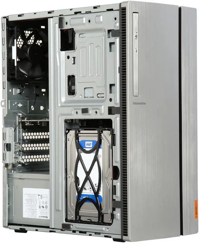 Alt view image 8 of 9 - Lenovo Gaming Desktop IdeaCentre 720-18ASU (90H1002QUS) AMD Ryzen 3 1200 8GB DDR4 1TB HDD AMD Radeon RX 550 Windows 10 Home 64-bit