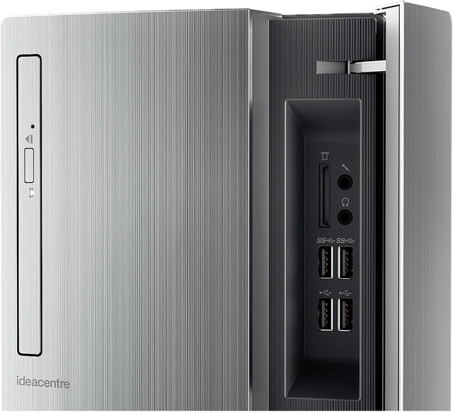 Alt view image 4 of 14 - Lenovo Gaming Desktop IdeaCentre 720-18ASU (90H10055US) AMD Ryzen 7 1700 12GB DDR4 1TB HDD GeForce GTX 1050 Ti Windows 10 Home 64-bit