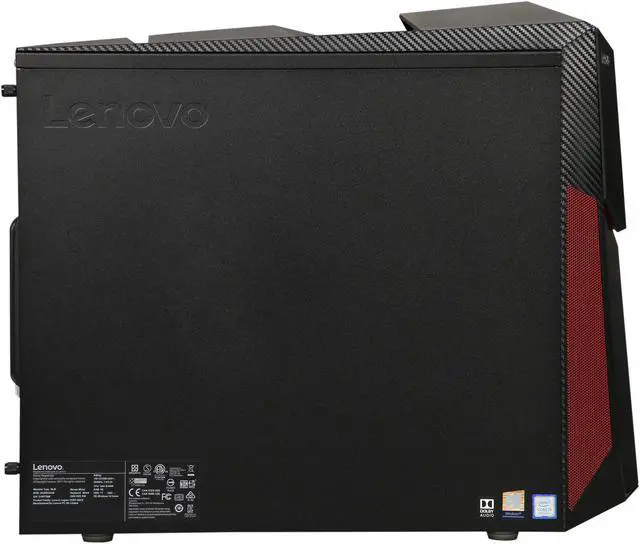 Alt view image 4 of 9 - Lenovo Gaming Desktop Legion Y520T-25ICZ (90JB003HUS) Intel Core i5-8400 8GB DDR4 1TB HDD GeForce GTX 1050 Ti Windows 10 Home 64-Bit