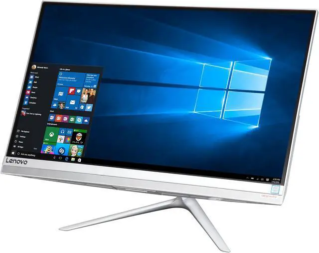 Alt view image 4 of 7 - Lenovo All-in-One Computer 510s-23ISU Intel Core i7-6500U 8GB DDR4 1TB HDD 8GB SSD 23" Touchscreen Windows 10 Home