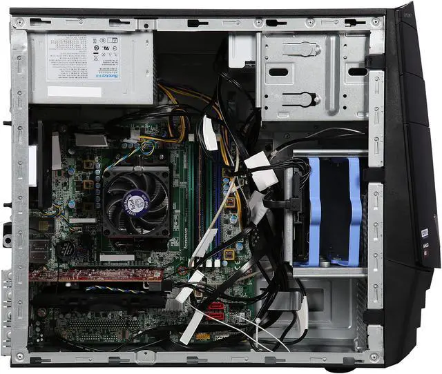Alt view image 6 of 9 - Lenovo Desktop Computer X315 AMD A8-7600 8GB DDR3 1TB HDD 8GB SSD AMD Radeon R9 360 Windows 10 Home