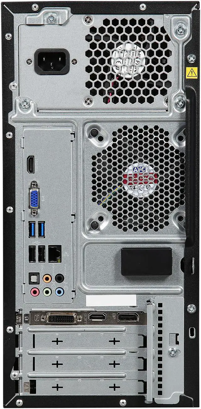 Alt view image 8 of 9 - Lenovo Desktop Computer X315 AMD A8-7600 8GB DDR3 1TB HDD 8GB SSD AMD Radeon R9 360 Windows 10 Home