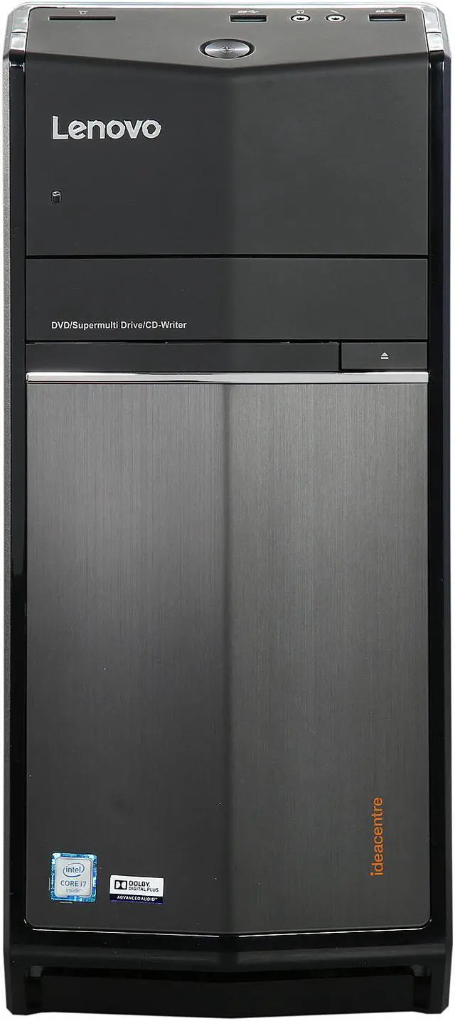 Alt view image 2 of 9 - Lenovo Desktop Computer IdeaCentre 710-25ISH Intel Core i7-6700 8GB DDR4 1TB HDD NVIDIA GeForce GTX 960 Windows 10 Home