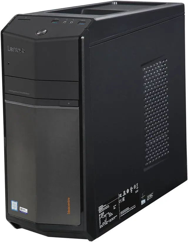 Alt view image 3 of 9 - Lenovo Desktop Computer IdeaCentre 710-25ISH Intel Core i7-6700 8GB DDR4 1TB HDD NVIDIA GeForce GTX 960 Windows 10 Home
