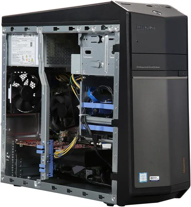 Alt view image 7 of 9 - Lenovo Desktop Computer IdeaCentre 710-25ISH Intel Core i7-6700 8GB DDR4 1TB HDD NVIDIA GeForce GTX 960 Windows 10 Home