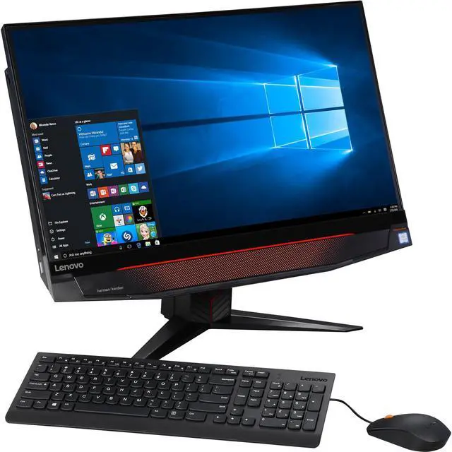 Main image of Lenovo All-in-One Computer IdeaCentre Y910-27ISH Intel Core i5-6500 12GB DDR4 1TB HDD GeForce GTX 1070 Windows 10 Home 64-Bit