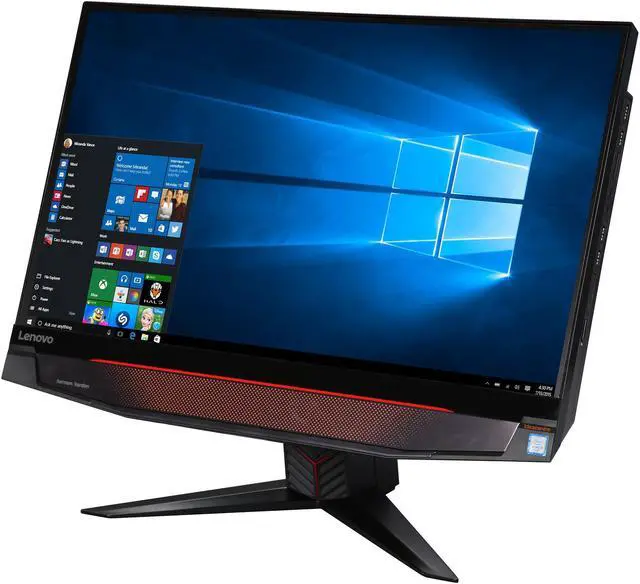 Alt view image 3 of 7 - Lenovo All-in-One Computer IdeaCentre Y910-27ISH Intel Core i5-6500 12GB DDR4 1TB HDD GeForce GTX 1070 Windows 10 Home 64-Bit