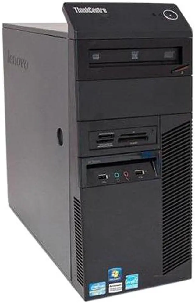 Main image of Lenovo Desktop Computer ThinkCentre M81 Intel Core i5-2400 8GB DDR3 1TB HDD Windows 10 Pro