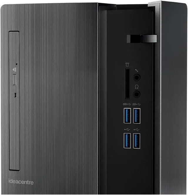 Alt view image 8 of 8 - Lenovo Desktop PC 510A-15IKL 90GV0002US Intel Pentium G4560 4GB DDR4 500GB HDD Intel HD Graphics 610 Windows 10 Home 64-Bit