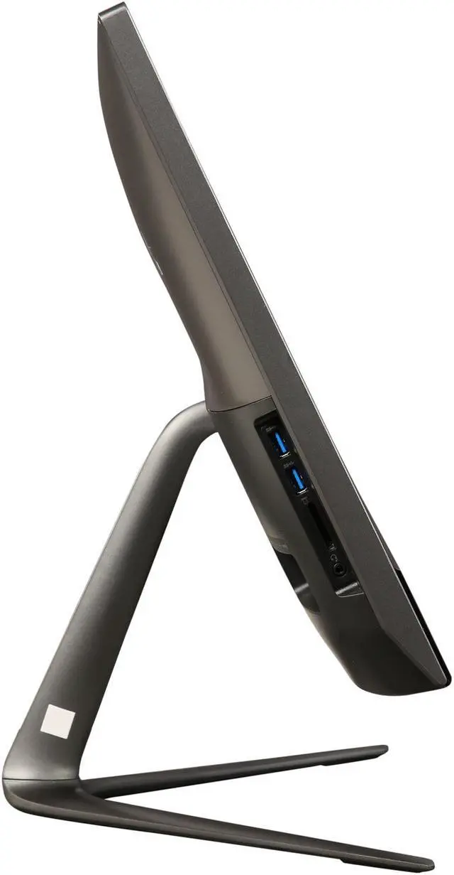 Alt view image 4 of 7 - Lenovo All-in-One Computer F0CD00E0US Intel Core i3-7100T 8GB DDR3 1TB HDD 23" Touchscreen Windows 10 Home 64-Bit