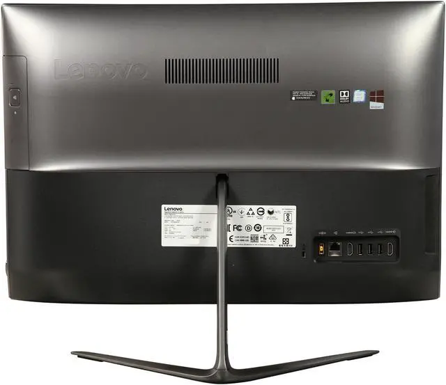 Alt view image 5 of 7 - Lenovo All-in-One Computer F0CD00E0US Intel Core i3-7100T 8GB DDR3 1TB HDD 23" Touchscreen Windows 10 Home 64-Bit