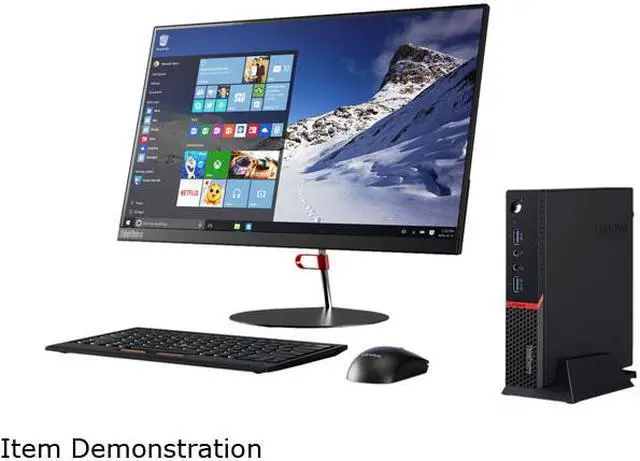 Alt view image 4 of 6 - Lenovo Desktop Computer ThinkCentre M900 (10FM001GUS) Intel Core i7-6700T 8GB DDR4 Intel HD Graphics 530 Windows 7 Professional 64-Bit / Windows 10 Pro Downgrade
