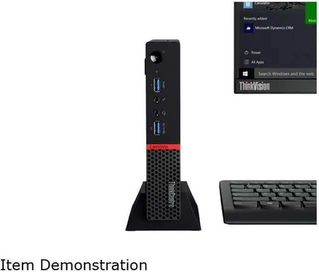 Alt view image 3 of 6 - Lenovo Desktop Computer ThinkCentre M900 (10FM001GUS) Intel Core i7-6700T 8GB DDR4 Intel HD Graphics 530 Windows 7 Professional 64-Bit / Windows 10 Pro Downgrade