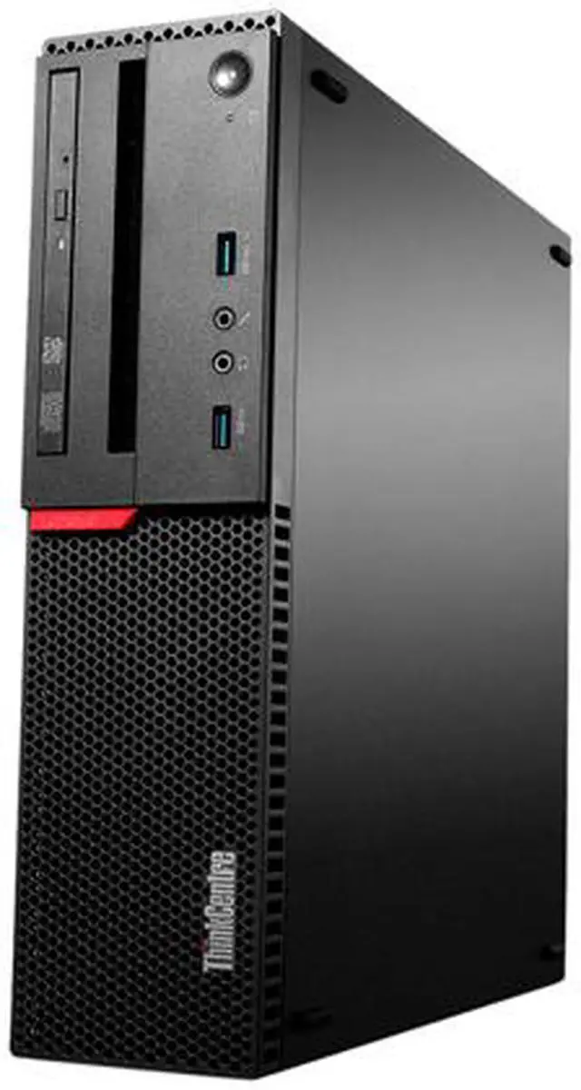 Alt view image 3 of 5 - Lenovo Desktop Computer ThinkCentre M800 (10FY0013US) Intel Core i5-6400 4GB DDR4 500GB HDD Intel HD Graphics 530 Windows 7 Professional 64-bit / Windows 10 Pro Downgrade