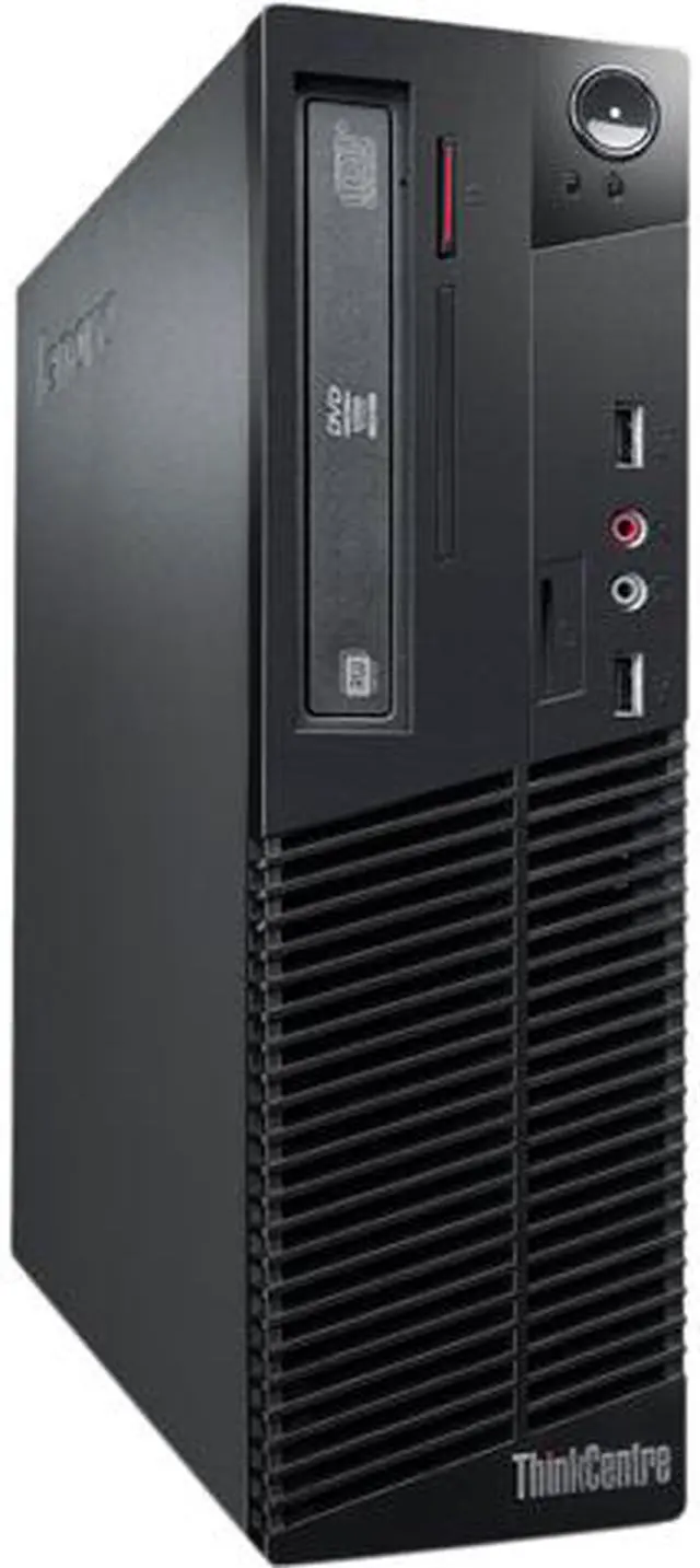 Main image of Lenovo Desktop Computer ThinkCentre M79 (10JB000GUS) AMD A8 PRO-7600B 4GB DDR3 500GB HDD AMD Radeon R7 Windows 7 Professional 64-Bit / Windows 10 Pro Downgrade