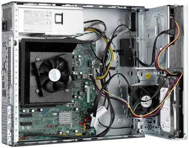 Alt view image 4 of 7 - Lenovo Desktop Computer ThinkCentre M79 (10JB000GUS) AMD A8 PRO-7600B 4GB DDR3 500GB HDD AMD Radeon R7 Windows 7 Professional 64-Bit / Windows 10 Pro Downgrade
