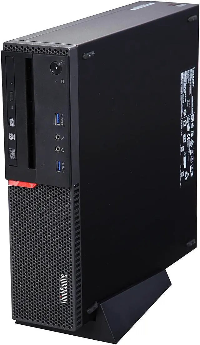 Alt view image 3 of 9 - Lenovo Desktop Computer ThinkCentre M700 (10GT002SUS) Intel Core i5 6th Gen 6400 (2.7 GHz) 8 GB DDR4 1 TB HDD Intel HD Graphics 530 Windows 7 Professional 64-Bit / Windows 10 Pro Downgrade