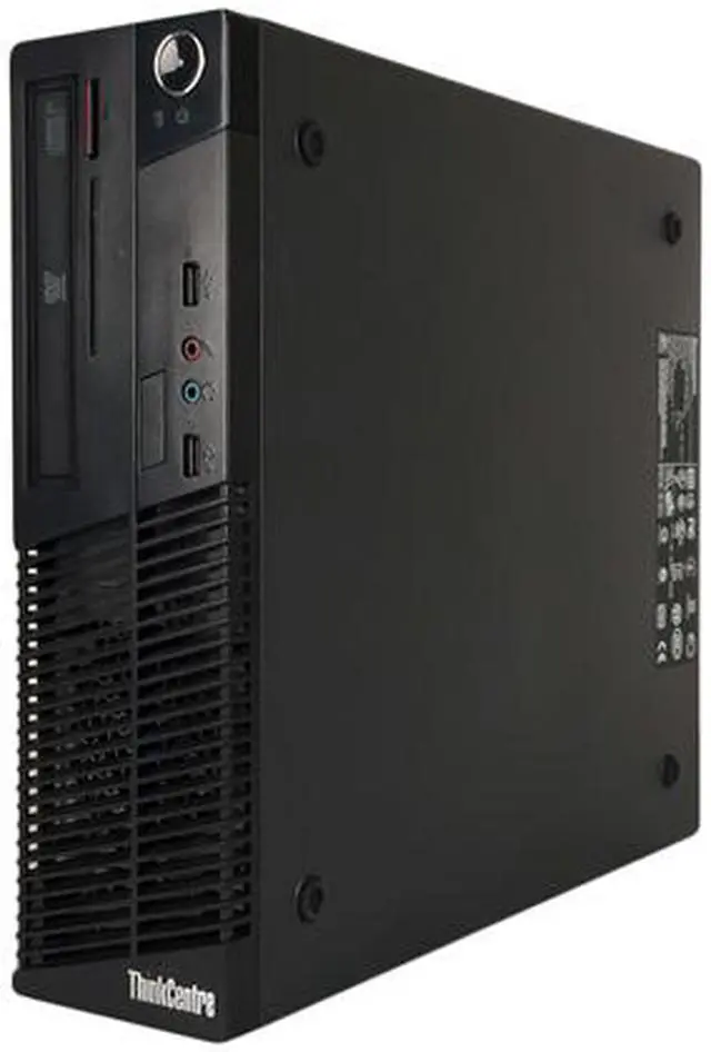 Refurbished: Lenovo Desktop Computer ThinkCentre M70E-SFF Intel Core 2 ...