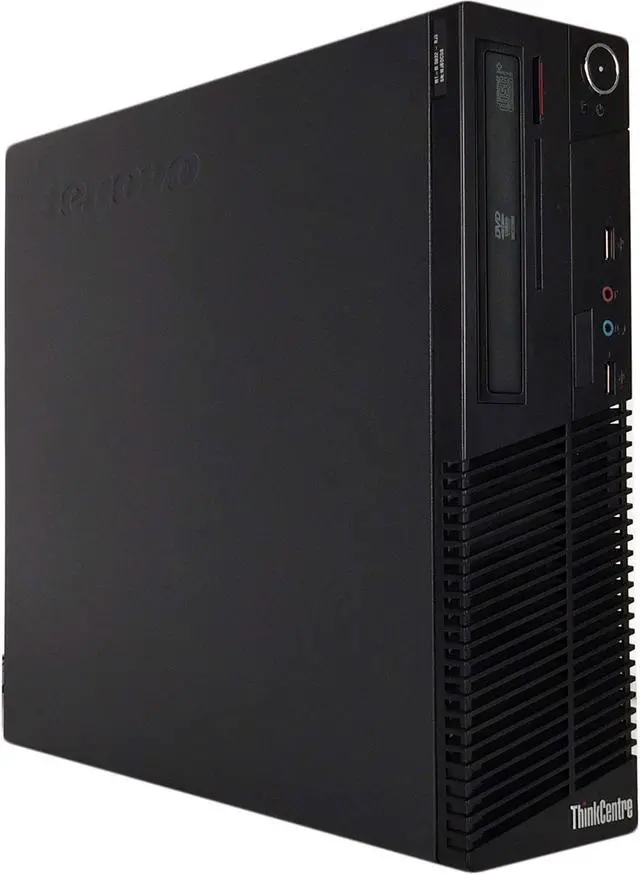 Refurbished: Lenovo Desktop Computer ThinkCentre M70E-SFF Intel Core 2 ...