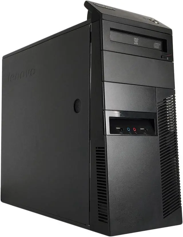 Alt view image 2 of 4 - Lenovo Desktop Computer ThinkCentre M78 AMD A8-6500B 4GB DDR3 1TB HDD AMD Radeon HD 8570D Windows 10 Pro Multi-Language, English / Spanish
