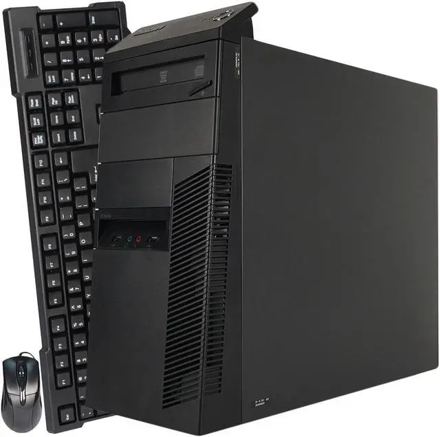 Alt view image 3 of 4 - Lenovo Desktop Computer ThinkCentre M82 Intel Core i5-3470 8GB DDR3 320GB HDD Intel HD Graphics 2500 Windows 10 Pro