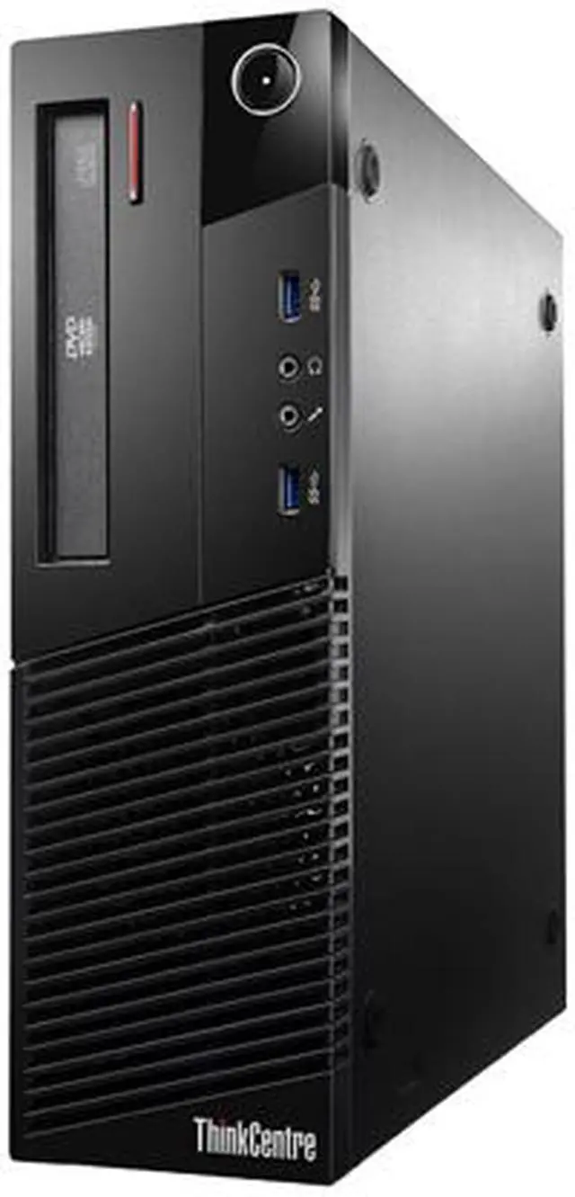 Alt view image 2 of 4 - Lenovo Desktop Computer ThinkCentre M83 Intel Core i5-4570 16GB DDR3 1TB HDD Intel HD Graphics 4600 Windows 10 Pro Multi-language, English / French