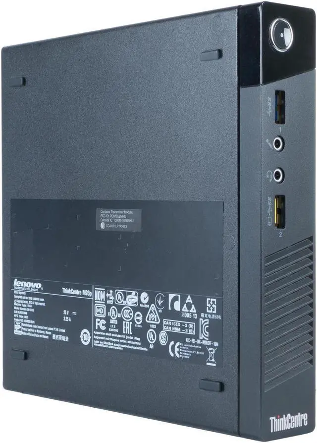 Alt view image 2 of 4 - Lenovo Desktop Computer ThinkCentre M93 Intel Core i5-4570T 4GB DDR3 250GB HDD Intel HD Graphics 4600 Windows 10 Pro