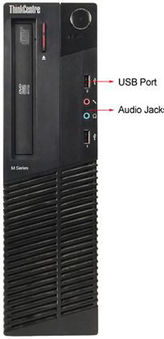Alt view image 3 of 4 - Lenovo Desktop Computer M91P-SFF Intel Core i5-2400 8GB DDR3 2TB HDD Intel HD Graphics 2000 Windows 10 Pro