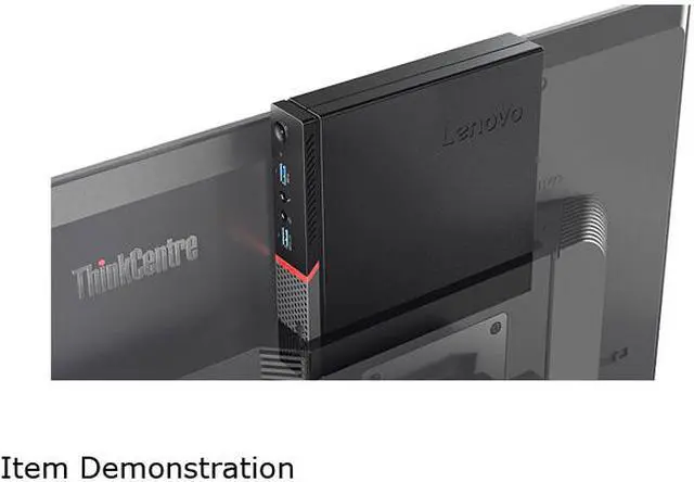 Alt view image 4 of 6 - Lenovo ThinkCentre M700 10HY001QUS Desktop Computer - Intel Core i5 (6th Gen) i5-6400T 2.20 GHz