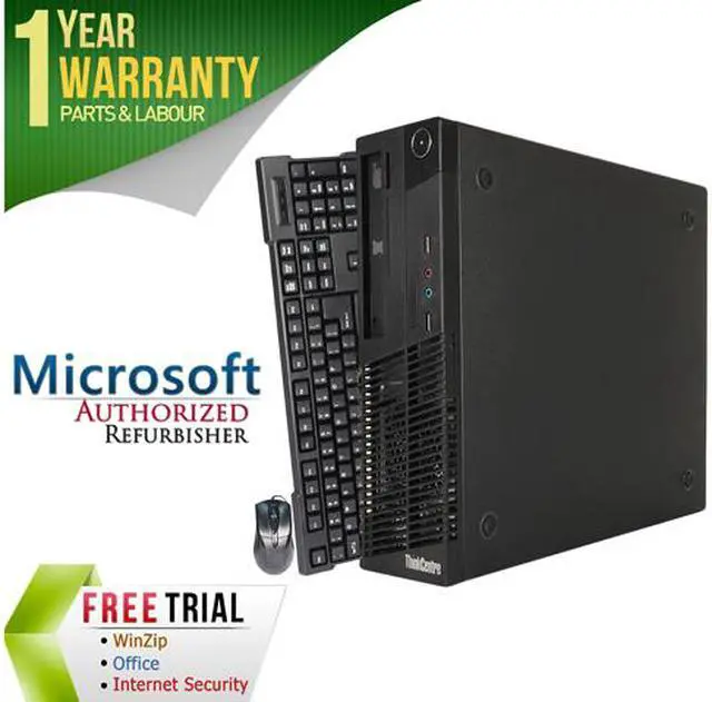 Main image of Refurbished Lenovo M72E Slim/Small form factor Intel Core i5 3470 3.2G / 16G DDR3 / 2TB / DVD / Windows 7 Professional 64 Bit / 1 Year Warranty