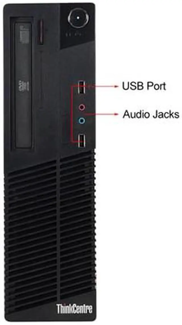 Alt view image 3 of 4 - Refurbished Lenovo M72E Slim/Small form factor Intel Core i5 3470 3.2G / 16G DDR3 / 2TB / DVD / Windows 7 Professional 64 Bit / 1 Year Warranty
