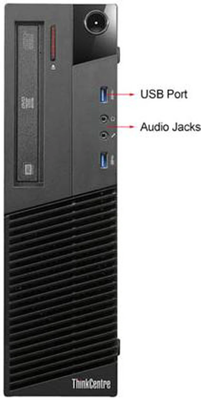 Alt view image 3 of 4 - Refurbished Lenovo ThinkCentre M83 Desktop SFF Intel Core i5 4570 3.2G / 16G DDR3 / 2TB / DVD / Windows 7 Professional 64 Bit / 1 Year Warranty