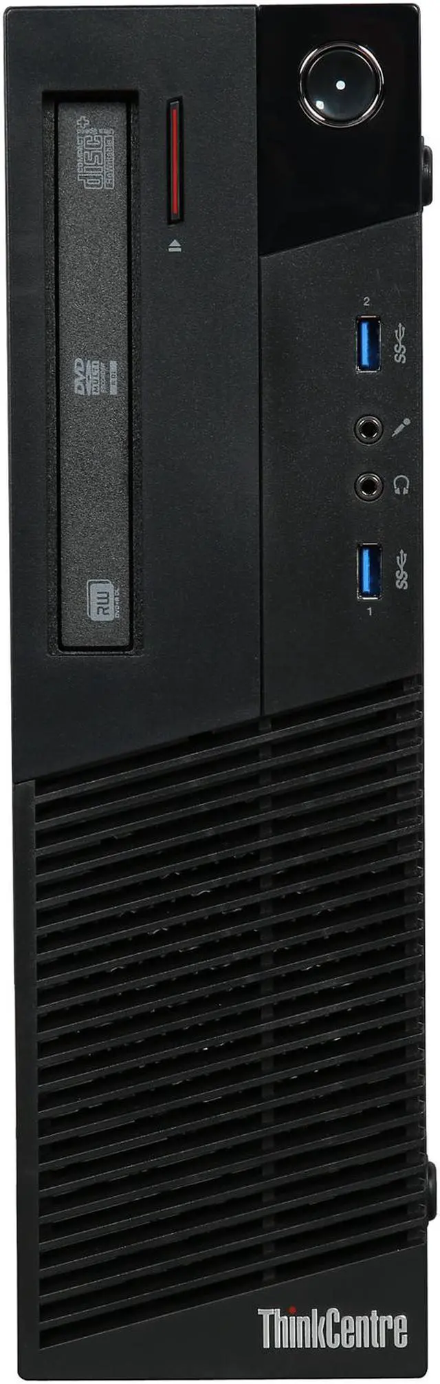 Alt view image 2 of 10 - Lenovo ThinkCentre Desktop Computer M83 Small Form Factor Pro (10AM000WUS) Intel Core i3 4150 (3.50 GHz) 4 GB 500 GB HDD Windows 7 Pro 64-Bit with Windows 8.1 upgradable