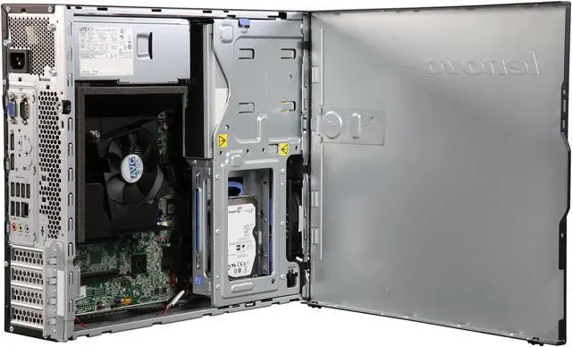 Alt view image 5 of 10 - Lenovo ThinkCentre Desktop Computer M83 Small Form Factor Pro (10AM000WUS) Intel Core i3 4150 (3.50 GHz) 4 GB 500 GB HDD Windows 7 Pro 64-Bit with Windows 8.1 upgradable