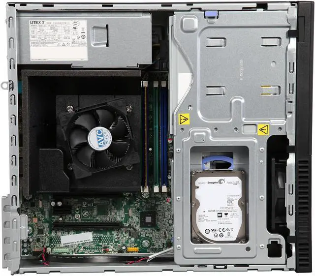 Alt view image 6 of 10 - Lenovo ThinkCentre Desktop Computer M83 Small Form Factor Pro (10AM000WUS) Intel Core i3 4150 (3.50 GHz) 4 GB 500 GB HDD Windows 7 Pro 64-Bit with Windows 8.1 upgradable