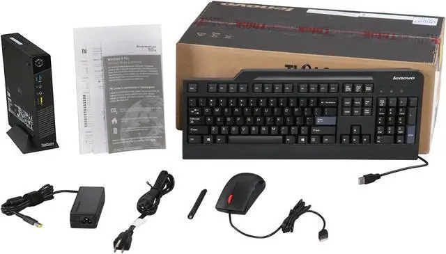 Alt view image 7 of 7 - Lenovo Desktop Computer ThinkCentre M73 Tiny (10AY0082US) Intel Core i3-4150T 4GB DDR3 500GB HDD Intel HD Graphics 4400 Windows 7 Professional 64-Bit / Windows 8.1 Pro Downgrade