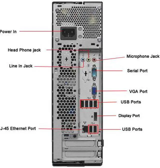 Alt view image 4 of 4 - Lenovo Desktop Computer M90P Intel Core i5-650 4GB DDR3 1TB HDD Windows 7 Professional 64-bit