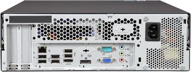 Alt view image 5 of 8 - Lenovo M58P SFF Desktop Intel Core2Duo 3GHz,3GB,160GB HDD,DVD,Win7Pro32,1yr War,Win10 Free Upgrade Ready,Certified Refurbished by Microsoft Authorized Refurbisher(MAR)