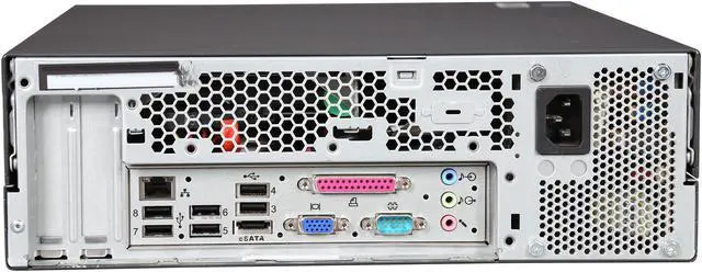 Alt view image 5 of 8 - Lenovo M57 SFF Desktop Intel Core2Duo 2.6GHz,4GB,250GB HDD,DVD,Win7Home64,1yr War,MS Office2010 Home&Student,Win10 Free Upgrade Ready,Certified Refurbished by Microsoft Authorized Refurbisher(MAR)