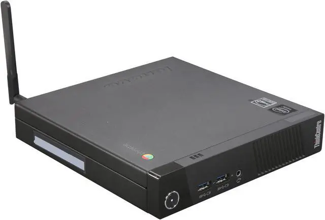 Alt view image 6 of 7 - Lenovo ThinkCentre Chromebox (10H50003US) Intel Celeron 3205U (1.50 GHz) 4 GB Memory 16 GB SSD Google Chrome OS