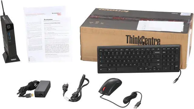Alt view image 7 of 7 - Lenovo ThinkCentre Chromebox (10H50003US) Intel Celeron 3205U (1.50 GHz) 4 GB Memory 16 GB SSD Google Chrome OS