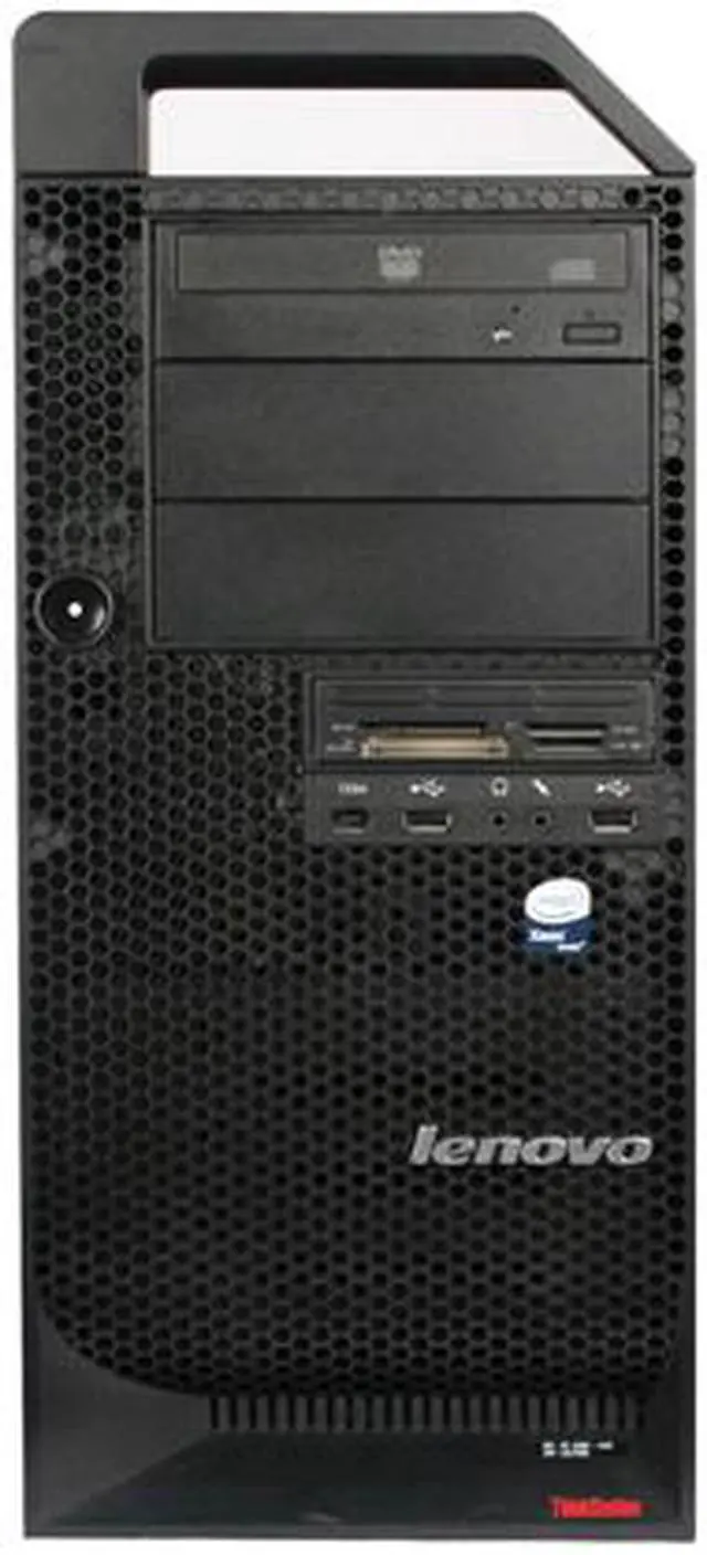 Alt view image 2 of 4 - Lenovo Desktop Computer D10 Intel Xeon E5410 8GB DDR3 1TB HDD NVIDIA NVS 290 Windows 7 Professional 64-bit