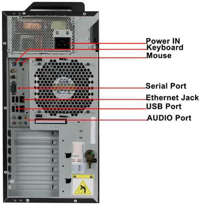 Alt view image 4 of 4 - Lenovo Desktop Computer D10 Intel Xeon E5410 8GB DDR3 1TB HDD NVIDIA NVS 290 Windows 7 Professional 64-bit